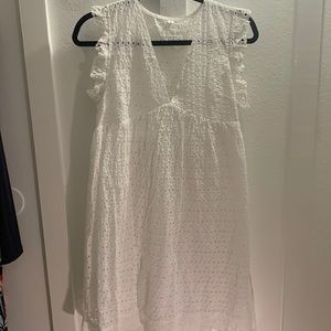 White dress, great for bridal shower!!